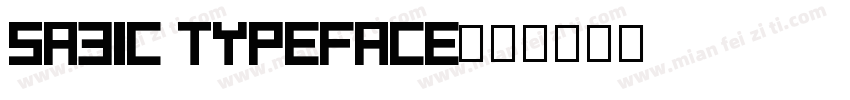 SABIC Typeface字体转换